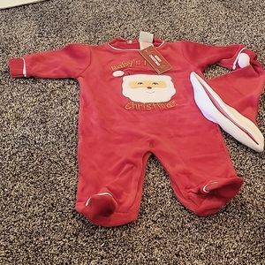 Babies 1st Christmas outfit